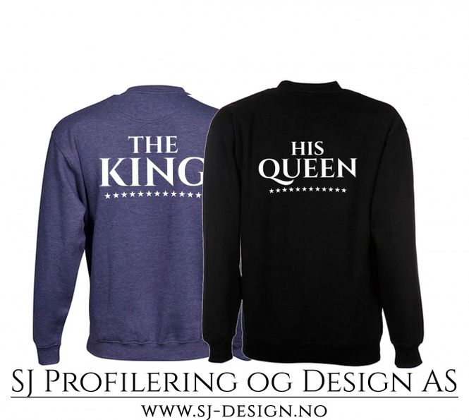 Hovedbilde King and Queen Sweat - Sett