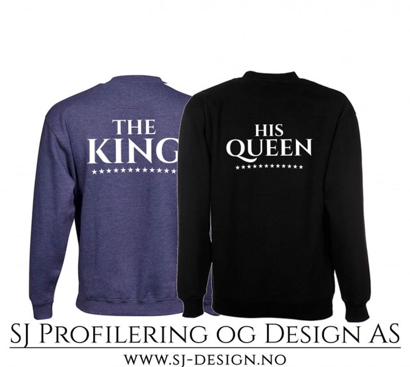 King and Queen Sweat - Sett