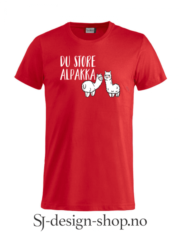 Du store alpakka